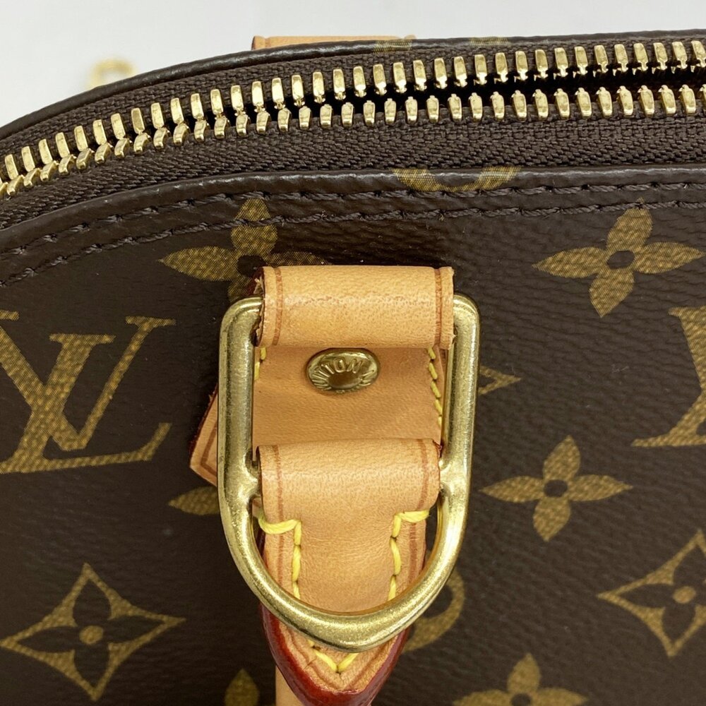 LOUIS VUITTON Authentic Brown Monogram Alma BB Bag - Picture 7 of 10